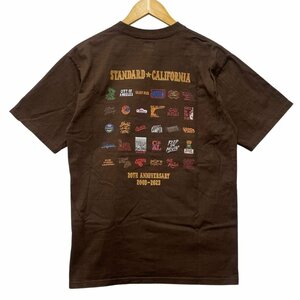 STANDARD CALIFORNIA スタンダードカリフォルニア 20TH 周年記念 Tシャツ ブラウン系 サイズM 正規品 / B5066