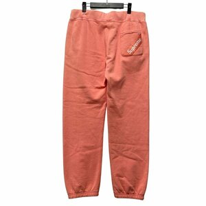 SUPREME シュプリーム CORNER LABEL Sweatpants スウェットパンツ サーモンピンク サイズL 正規品 / 33782