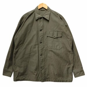 BEAMS ビームス 19AW 品番19F-SK020 11-11-5717-791 A-2 DECK SHIRTS デッキ シャツ ジャケット カーキ サイズL 正規品 / 33784