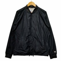 SUPREME シュプリーム × Champion アーチロゴ ナイロンブルゾン ジャケット 薄手 ブラック サイズL 正規品 / 33651_画像3