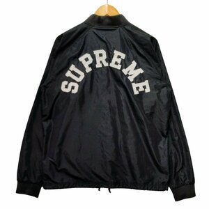 SUPREME シュプリーム × Champion アーチロゴ ナイロンブルゾン ジャケット 薄手 ブラック サイズL 正規品 / 33651