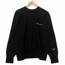 CHAMPION チャンピオン 品番C3-W090 REVERSE WEAVE リバース ウィーブ スウェット ブラック サイズL 正規品 / B5098_画像1