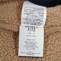 HONEY FITZ ハニーフィッツ POLARTEC FLEECE BOA JACKET ポーラーテック フリース ボアジャケット ベージュ サイズM 正規品 / 33869_画像8