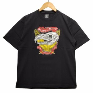 Subculture サブカルチャー 21SS 品番 SCST-LTD03 プリント 半袖Ｔシャツ ブラック サイズ 1 正規品 / 33875