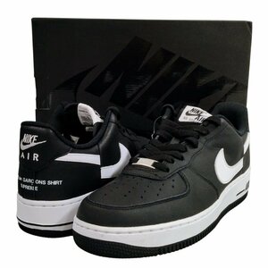 NIKE ナイキ AR7623-001 × SUPREME AIR FORCE 1 /SUPREME/ CDG エアフォース シューズ パンダ 黒×白 サイズUS9=27cm 正規品 / 33051