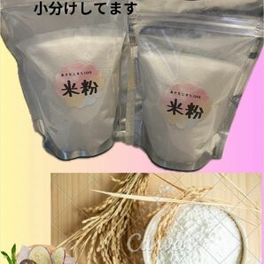 秋田県能代市産！　米粉　500g 小分け包装