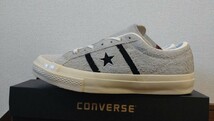 【国内正規品】新品未使用 27.0cm CONVERSE STAR&BARS US ORIGNATOR SUEDE GRAY コンバース スター&バーズ ジャックスター グレー US8.5_画像2