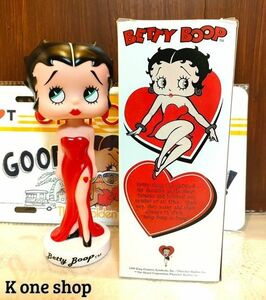 【ベティブープ　 BOBBLE HEAD】ファンコ ボビングヘッド フィギュア　アメリカン雑貨 トイ ソフビ Betty Boop