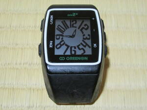 GREENON(グリーンオン) THE GOLF WATCH mk2 PLUS G07P 通電確認済み 中古品③