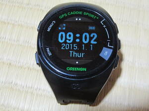 GREENON(グリーンオン) THE GOLF WATCH SPORT PLUS G08P 通電確認済み 中古品④