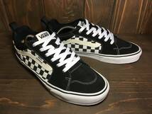 ★VANS バンズ US企画 FILMORE フィルモア 黒×白 チェッカー 28.0cm 美品 Used 検 TNT オールドスクール SK8 スリッポン スニーカー_画像6