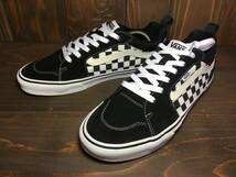 ★VANS バンズ US企画 FILMORE フィルモア 黒×白 チェッカー 28.0cm 美品 Used 検 TNT オールドスクール SK8 スリッポン スニーカー_画像1