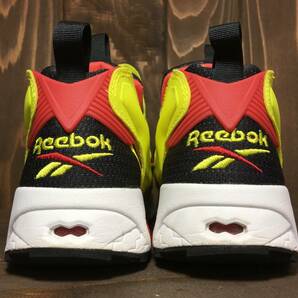 ★Reebok リーボック INSTAPUMP FURY ポンプ フューリー OG 1stカラー シトロン 黄×赤×黒 26.0cm 極美品 Used 検 クラシック スニーカーの画像5