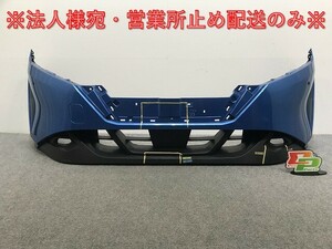 ノート/NOTE E13/SNE13 純正 前期 フロント バンパー 62022 6XJ0H ビビットブルーXスーパーブラック 2トーン XEH 日産(135602)