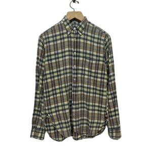 【 Engineered Garments 】 19 th century bd shirt マドラス マルチ チェック 柄 ボタンダウン シャツ S センチュリー ガーメンツ