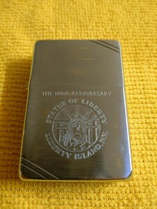 ZIPPO ジッポー オイルライター 自由の女神 ビンテージジッポー THE 100th ANNIVふERSARY 喫煙具