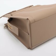 1円■極美品■YSL サンローラン パリ■イーストサイド■553818■レザー ハンドバッグ トート ベージュ ショルダー レディース TNT 1031-N51_画像4