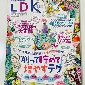 ＬＤＫ (６月号 ２０１８) 月刊誌／晋遊舎　削って貯めて増やすテク♪/冷凍保存の大正解