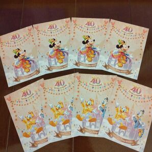*ディズニーホテル 宿泊者限定 ポストカード 8枚セット *