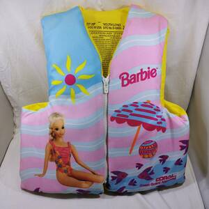 ライフジャケット バービー Barbie キッズ 子ども フローティングベスト ライフベスト 定形外発送
