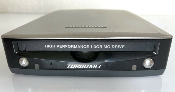 MO133S1 OLYMPUS TURBO MO 3.5型光磁気ディスクドライブ 「TURBO MO」シリーズ　GIGAMOモデル 未開封新品未使用1.3GB MOディスク付き