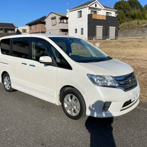 ★茨城県南個人出品★車検付H２４年式セレナハイウェイスターVセレクション 両側パワースライドドア フルセグＴＶバックカメラ 修復歴無の画像1