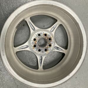 無限 MUGEN RNR 15インチ 6.５J +45 PCD100 4H 4穴 軽量 ホイール2本セット シビック CR-X インテグラ 即納 レア商品の画像4