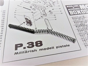 MGC ワルサー P-３８　レコイルスプリング ＆ガイド