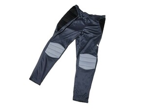 [ new goods ] Puma /PUMA pad attaching goalkeeper long pants 954391 60[XXL] black / gray pants soccer keeper snowboard 