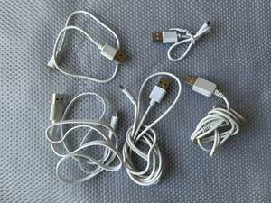 14　USBケーブル　Type-A to Micro USB Type-B　充電　5本set