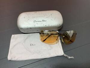140166◆Christian Dior　ディオール　サングラス　DIOR　47　90C　125　眼鏡　ケース汚れ多め　写真追加有◆