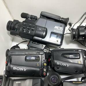 200213◆ビデオカメラ まとめ SONY Panasonic SHARP HITACHI Victor VIEWCAM Handycom 動作未確認ジャンク 写真追加あり◆D2の画像2