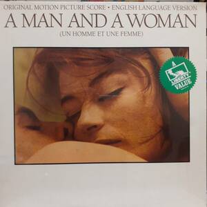 奇跡 未開封シールド 米LIBERTY盤LP！O.S.T./ A Man And Woman (English Ver.) 1985年 LN-10275 Francis Lai Pierre Barouh 男と女 Sealed