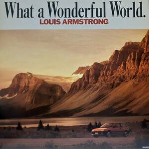 日本MCA盤LP！Louis Armstrong /What A Wounderful World 1983年 VICTOR VIM-28601 ルイ・アームストロング この素晴らしき世界 聖者の行進