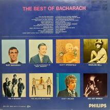 日本PHILIPS盤LP帯付き Burt Bacharach /The Best Of (華麗なるバート・バカラックの世界) 1970年 SFX-7248 Dusty Springfield 4 Seasons_画像3