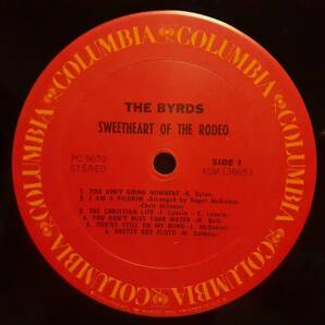 美品シュリンクあり 米80'sプレスLP！Byrds / Sweetheart Of The Rodeo 1968年作 Columbia PC 9670 ザ・バーズ ロデオの恋人 Gram Parsonsの画像2