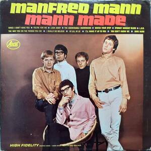 米ASCOTオリジLP マト枝1A！MONO盤 Manfred Mann / Mann Made (4th Album)1965年 ALM 13024 Paul Jonesのラスト作！マンフレッド・マン
