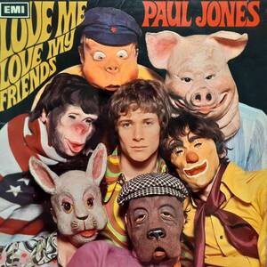 英HMV (EMI)オリジLP！犬ラベルMONO盤！Paul Jones / Love Me Love My Friends (3rd) 1968年 His Master's Voice CLP 3602 Manfred Mann