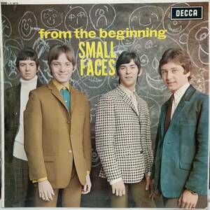 再生良好 英DECCAオリジLP 高音質ffrr 赤ラベルMONO盤！Small Faces / From The Beginning 1967年 LK4879 Ronnie Lane Steve Marriott MODS