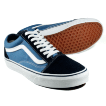 新品 VANS バンズ US アメリカ企画 OLDSKOOL オールドスクール 定番 Navy 青紺 ツートン スニーカー メンズ US9.5（27.5cm）_画像3