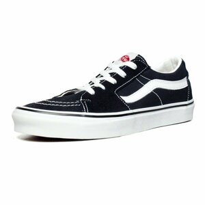 新品 VANS バンズ ヴァンズ US企画 メンズ SK8LOW スケートロー 黒白 ブラック スニーカー US8.5（26.5cm）