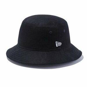 新品 ニューエラ NEWERA BUCKET01 バケットハット バケハ コットン素材 #11308384 ブラック 黒 L/XL