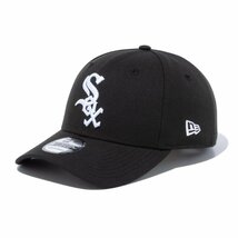 新品 NEWERA ニューエラ 9FORTY 940 ベースボールキャップ カーブバイザー whitesox ホワイトソックス 黒 #13562135_画像1