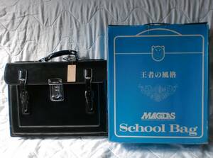 未使用美品 牛革学生鞄 RealLeather 王者の風格 MAGDAS MATSUMOTO SchoolBag ClassicFashion 普段使用可 Made In Japan 高級品 未使用美品