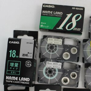 007)【21個】CASIO カシオ ネームランド テープカートリッジ まとめセットの画像3