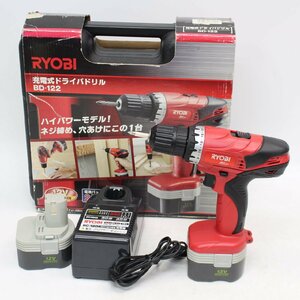 299)RYOBI リョービ 電動・充電式ドライバドリル BD-122 12V ×2個 充電器