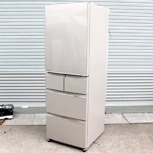 T933)[ postage extra ] Mitsubishi 5-door MR-B46G-C1 right opening 455L 2022 year made width 60cmgala Stop all . independent incidental A.I MITUBISHI non freon freezing refrigerator 