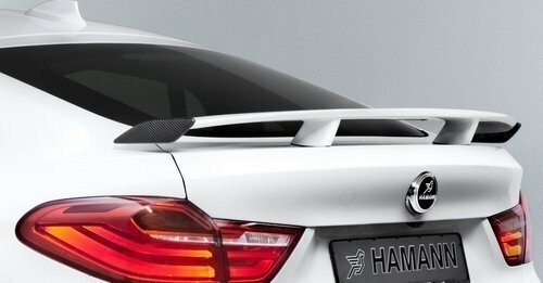 HAMANN ハーマン BMW X6 f16 リアウイング Rear Wing / Side flaps in carbon Black