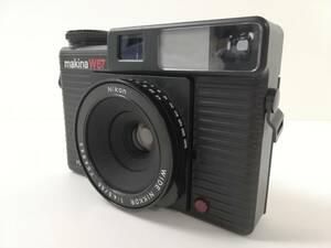 Plaubel Makina W67 プラウベル マキナ Nikkor 80mm f/2.8 中判カメラ フィルムカメラ　J116