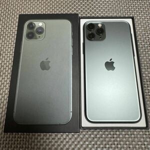 超美品 iPhone 11 Pro 512GB ミッドナイトグリーン 物理Dual-SIM 香港版 SIMフリー A2217